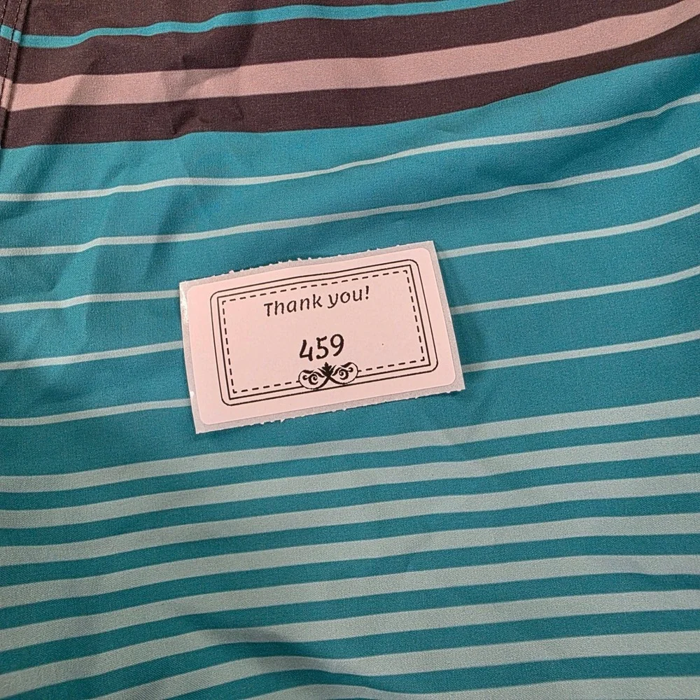 ONeill Hyperdry Mens Board Shorts Grey Turquoise Striped Swim Trunks Size 33